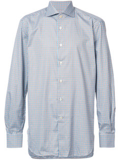 клетчатая рубашка Kiton