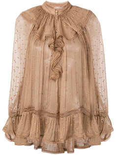 frill trimmed blouse  Zimmermann