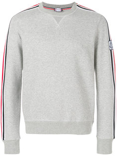 striped detail sweatshirt Moncler Gamme Bleu