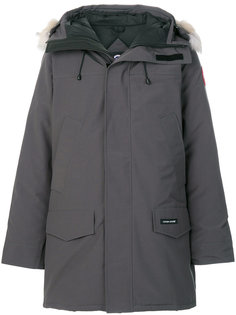zipped hooded parka Canada Goose