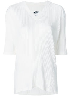 свитер с V-образным вырезом Mm6 Maison Margiela