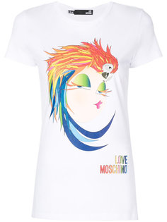 футболка с принтом Love Moschino