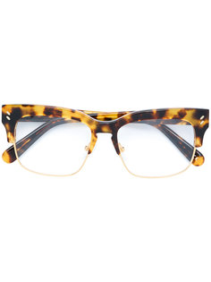 очки в квадратной оправе Stella Mccartney Eyewear