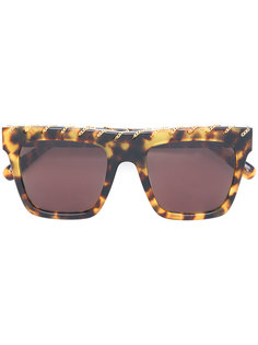 солнцезащитные очки с эффектом черепашьего панциря Stella Mccartney Eyewear