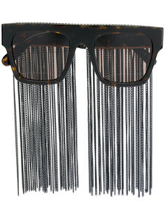 солнцезащитные очки с бахромой Stella Mccartney Eyewear