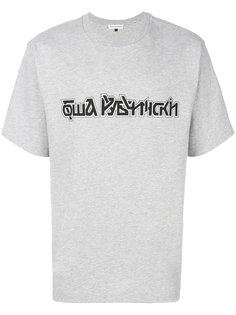 футболка с логотипом Gosha Rubchinskiy ГОША РУБЧИНСКИЙ