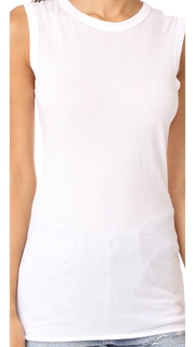 Enza Costa Fitted Muscle Tee