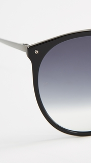 Linda Farrow Luxe Oversized Rounded Sunglasses