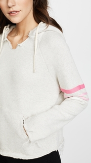 MOTHER The Square Tear Raw Hoodie