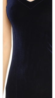 Only Hearts Long Velvet Slip Dress
