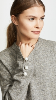 3.1 Phillip Lim Pullover with Imitation Pearl Cuffs