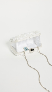 Santi Box Clutch with Embroidered Beading