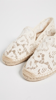 Soludos Tulip Lace Smoking Slipper Espadrilles