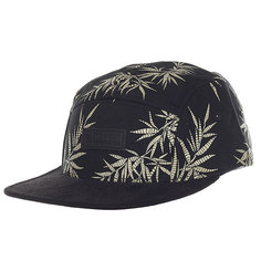 Бейсболка пятипанелька Element Sativa Cap Black
