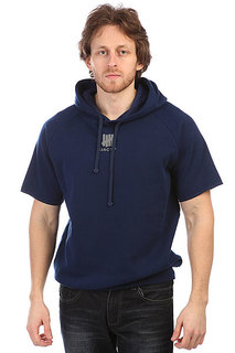 Толстовка жилетка Undefeated Tech Fleece Hood Navy