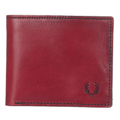 Кошелек Fred Perry Geometric Billfold &amp; Coin Wallet Brown