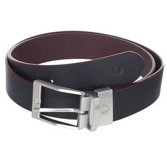 Ремень Fred Perry Textured Reversible Belt Black/Burgundy