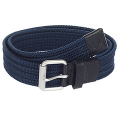 Ремень Fred Perry Plain Woven Cord Belt Blue