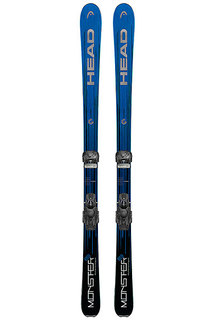 Горные лыжи Head Monster 83 Ti Black/Metalic Blue