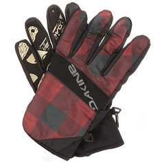 Перчатки сноубордические Dakine Crossfire Glove Red Check