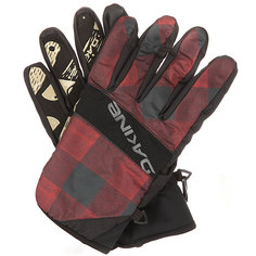Перчатки сноубордические Dakine Crossfire Glove Red Check