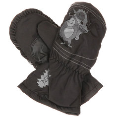 Варежки сноубордические детские Dakine Hornet Mitt Black Monster