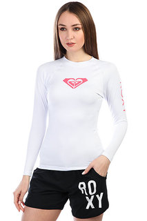 Гидрофутболка женская Roxy Wholehearted Ls White