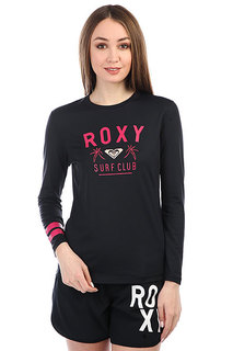 Гидрофутболка женская Roxy Enj Wav Ls Loos Anthracite