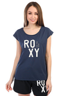 Футболка женская Roxy Pari Walk Dress Blues