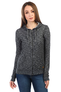 Толстовка классическая женская Roxy Trippin Anthracite Heather