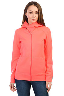 Толстовка классическая женская Roxy Wrap It Up Neon Grapefruit
