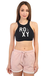 Бюстгальтер женский Roxy Ro Fi Crop Top Anthracite