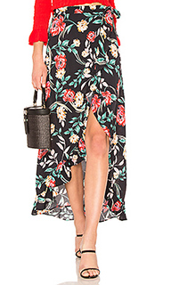 Waves for days wrap skirt - Lovers + Friends