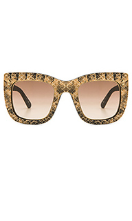 Солнцезащитные очки python &amp; leopard square - Stella McCartney