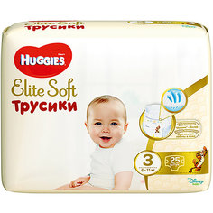 Трусики-подгузники Huggies Elite Soft M (3), 6-11 кг., 25 шт.