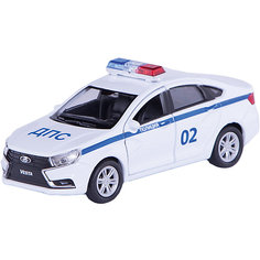 Машинка Welly Lada Vesta Полиция ДПС, 1:34-39
