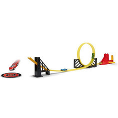 Трек HTI  "Обжигающая скорость", мертвая петля, трамплин, 5 машин