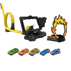 Трек HTI Teamsterz "Уличный удар",5 машинок