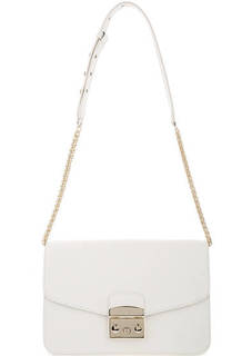Кожаная сумка через плечо с одним отделом Furla