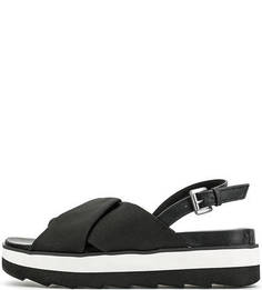 Текстильные босоножки на платформе S.Oliver