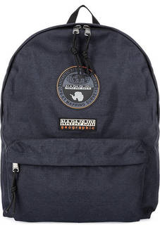 Синий рюкзак с нашивками Napapijri