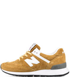 Кроссовки из натуральной замши New Balance