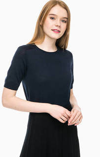 Шерстяной джемпер с короткими рукавами United Colors of Benetton