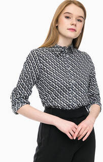 Хлопковая приталенная рубашка United Colors of Benetton