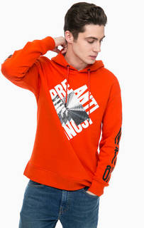 Хлопковая толстовка с капюшоном Jack & Jones