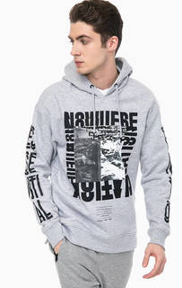 Хлопковая толстовка с капюшоном Jack & Jones