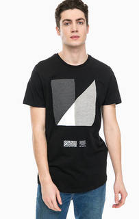 Черная футболка с короткими рукавами Jack & Jones