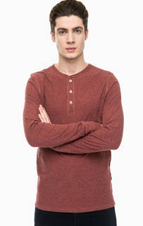 Хлопковый джемпер с застежкой на пуговицы Jack & Jones