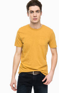 Однотонная хлопковая футболка с круглым вырезом Jack & Jones