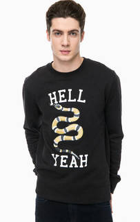 Хлопковый свитшот с длинными рукавами Jack & Jones